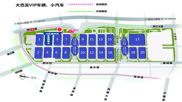 深圳國際智能裝備產業博覽會小汽車交通指南